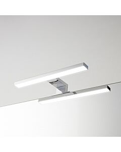 APLIQUE DE LUZ PARA CASA DE BANHO CROMADO YUMA 30CM